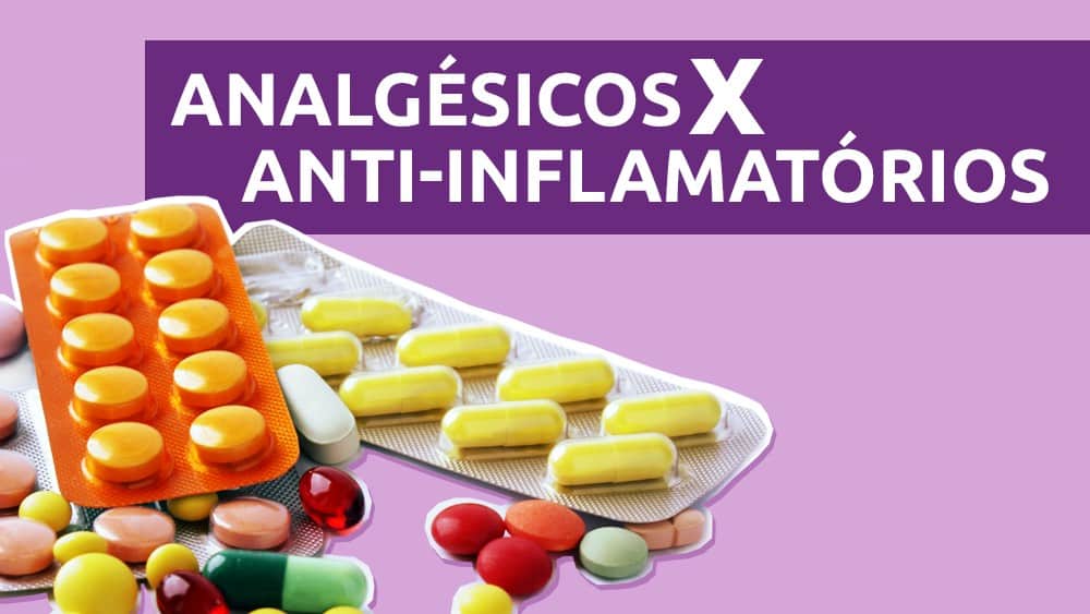 Principais diferenças entre analgésicos e antiinflamatórios Infográfico Drauzio Varella